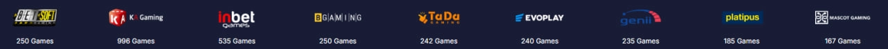 betbay casino gaming providers